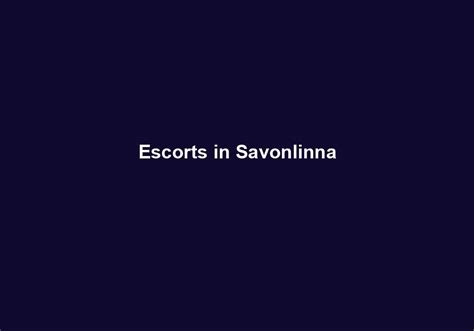 Escort Savonlinna